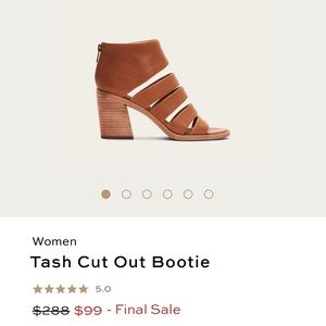 Frye Tash Cut Out Bottie